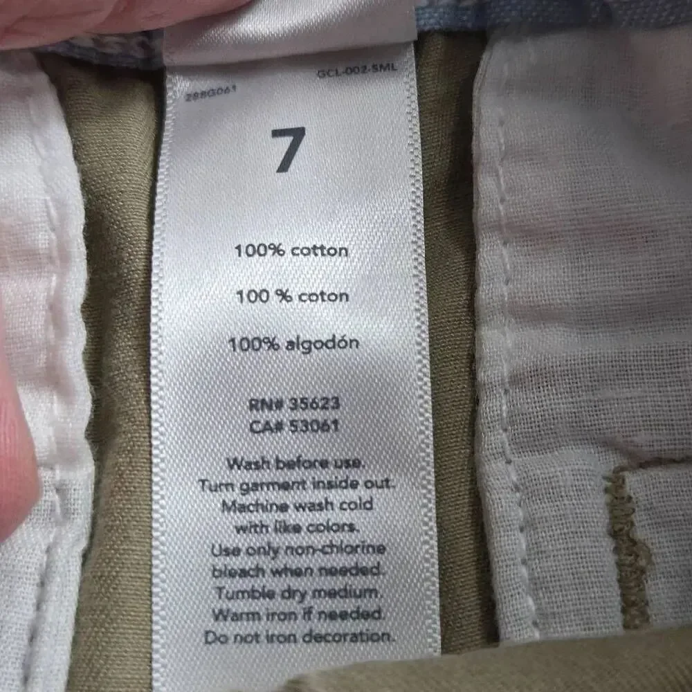 Carter's khaki uniform pants 7